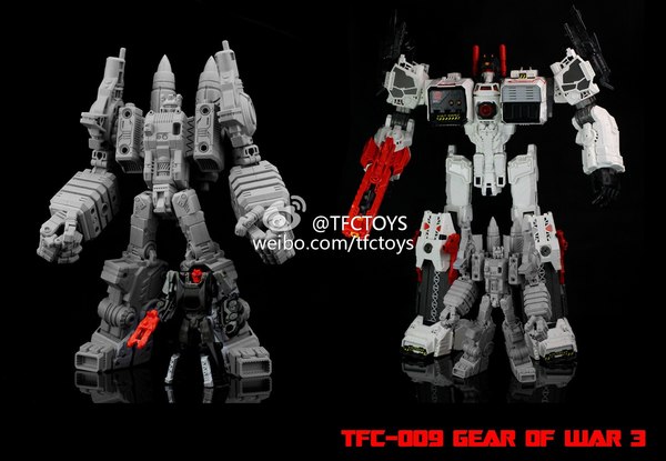 TFC Toys Gear Of War 3 Figure Images Of Generations Titan Metroplex Weapon Accessory  (1 of 6)
